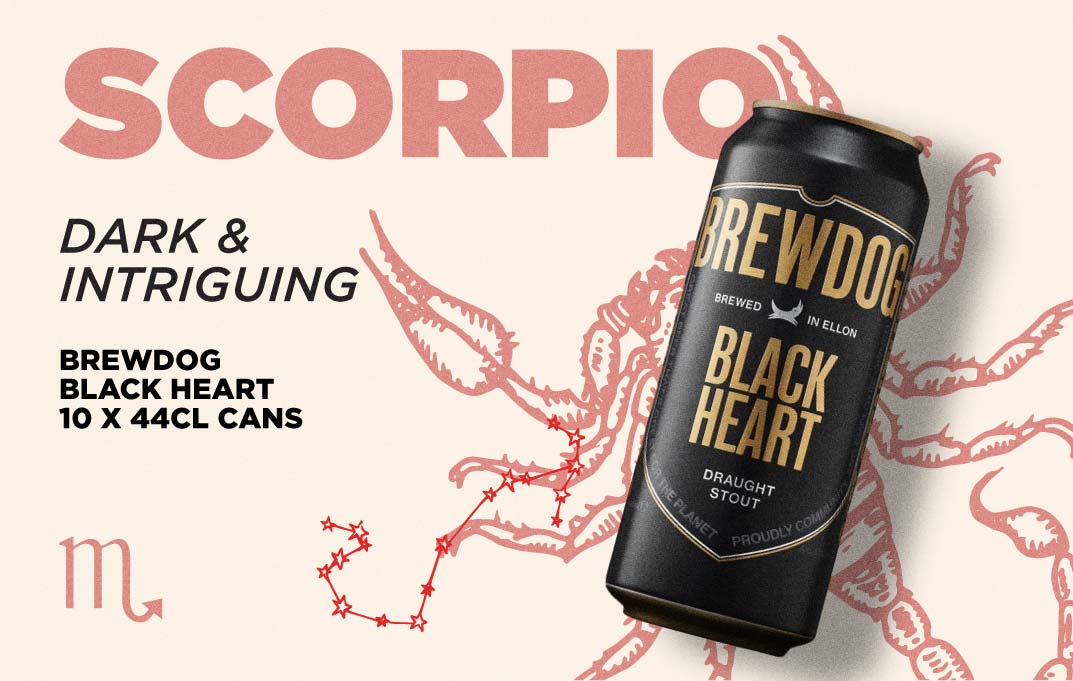 Scorpio – BrewDog Black Heart 