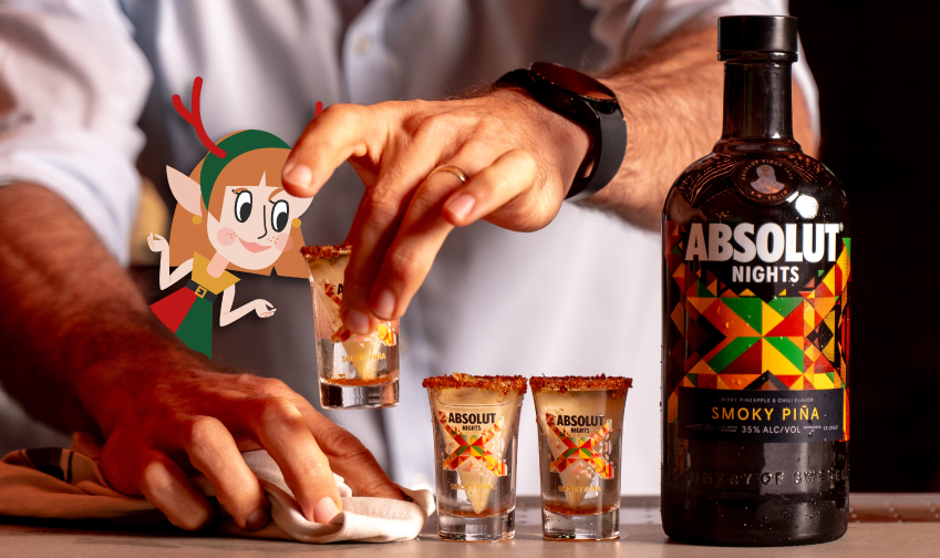ABSOLUT SMOKY PIÑA SHOT – The Unmissable