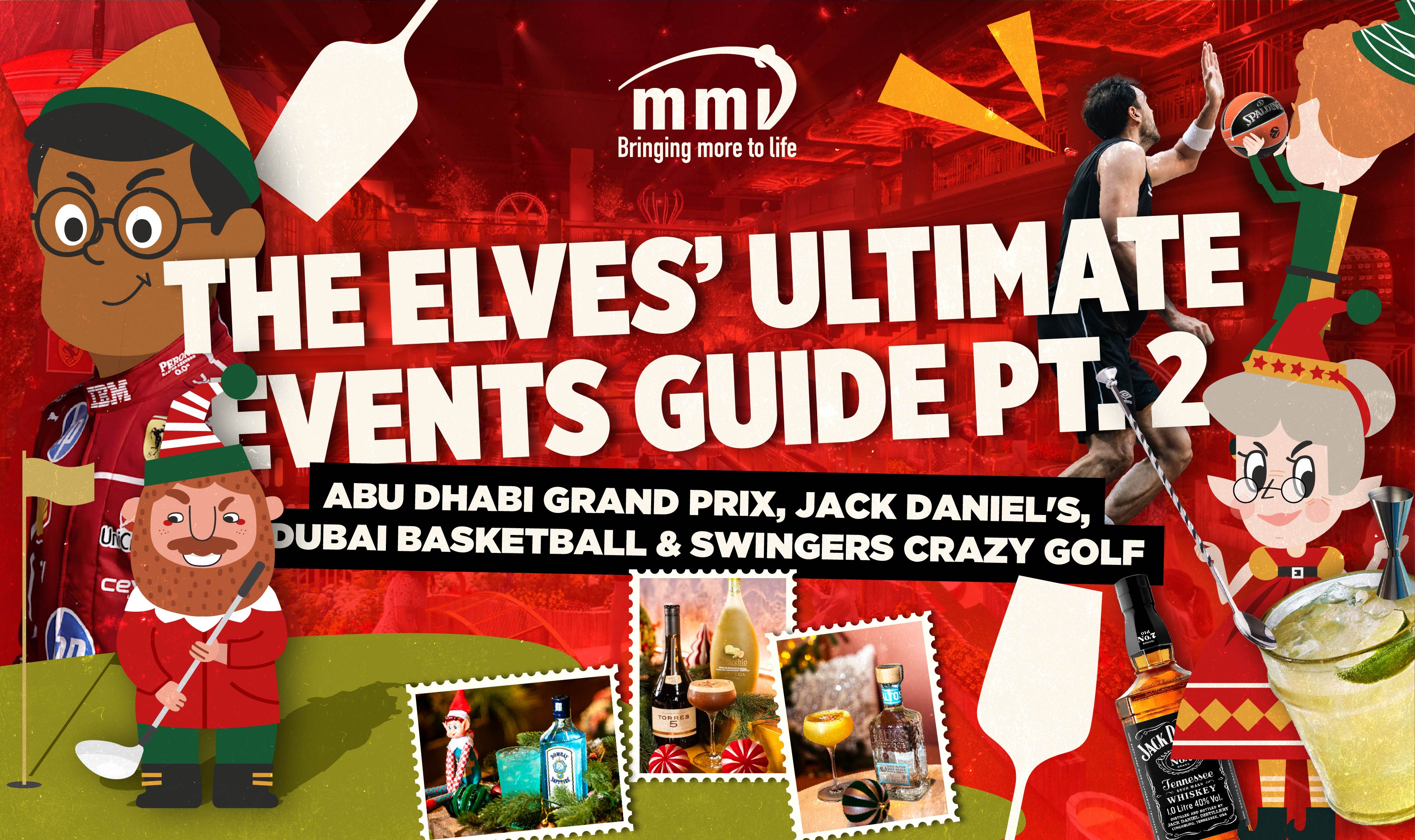 The Elves' Ultimate Events Guide Part 2: Abu Dhabi Grand Prix, Jack Daniel's, Dubai Basketball & Swingers Crazy Golf