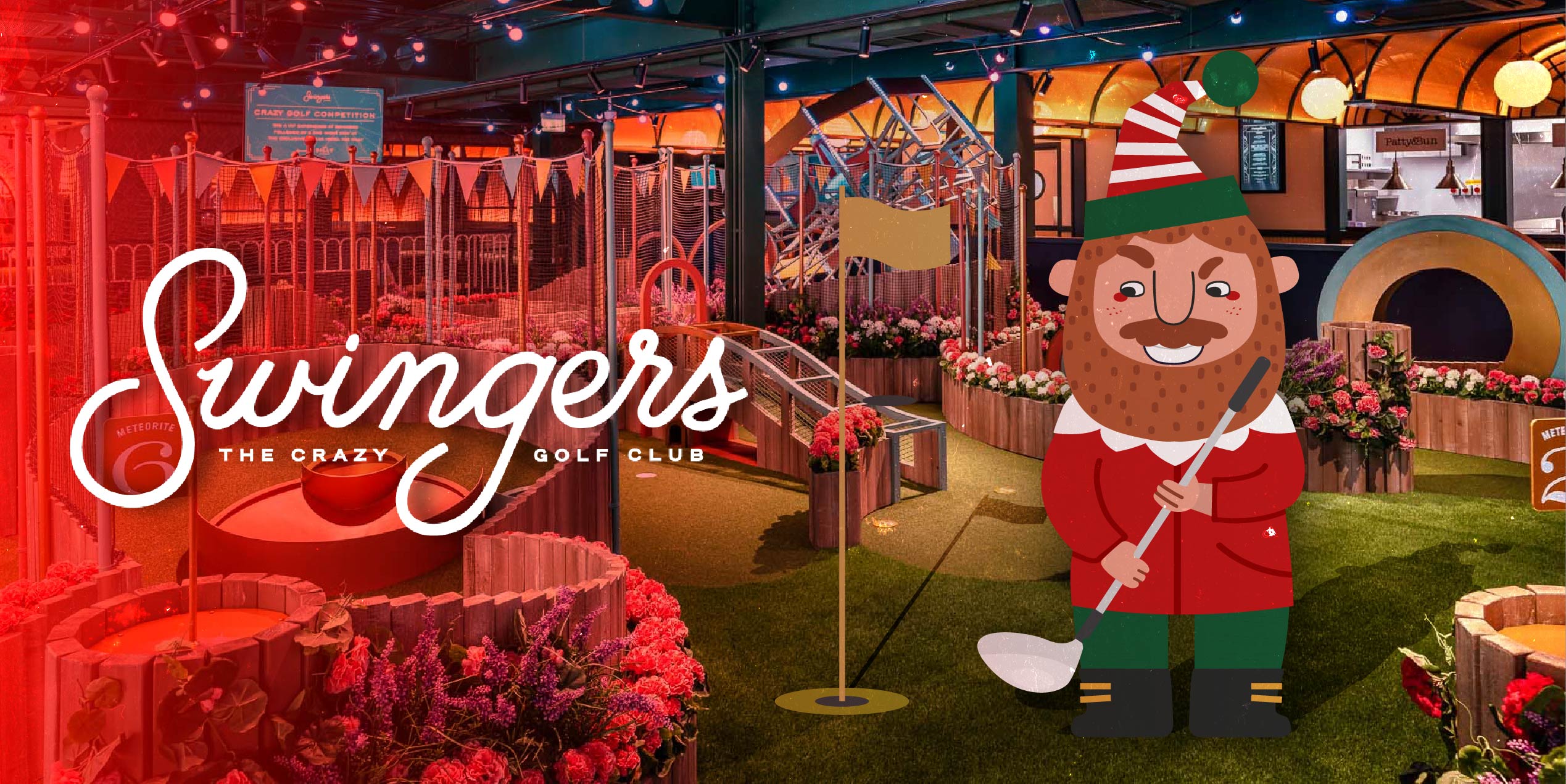Cocktail Mayhem at Swingers Crazy Golf Dubai – Where the Elves Thrive