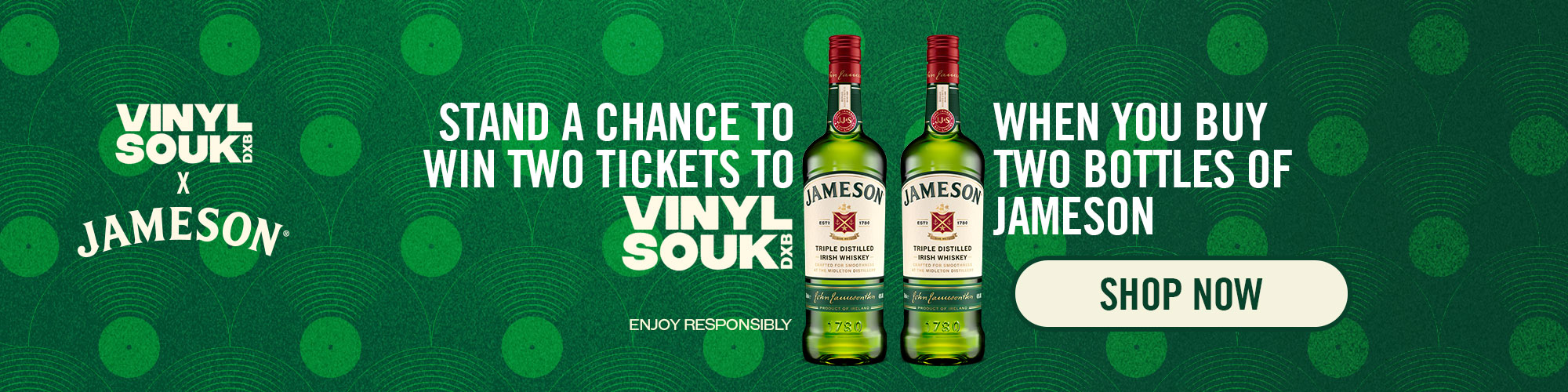 Jameson Vinyl Souk Draw when 2 bttls bought - Banner 4.1