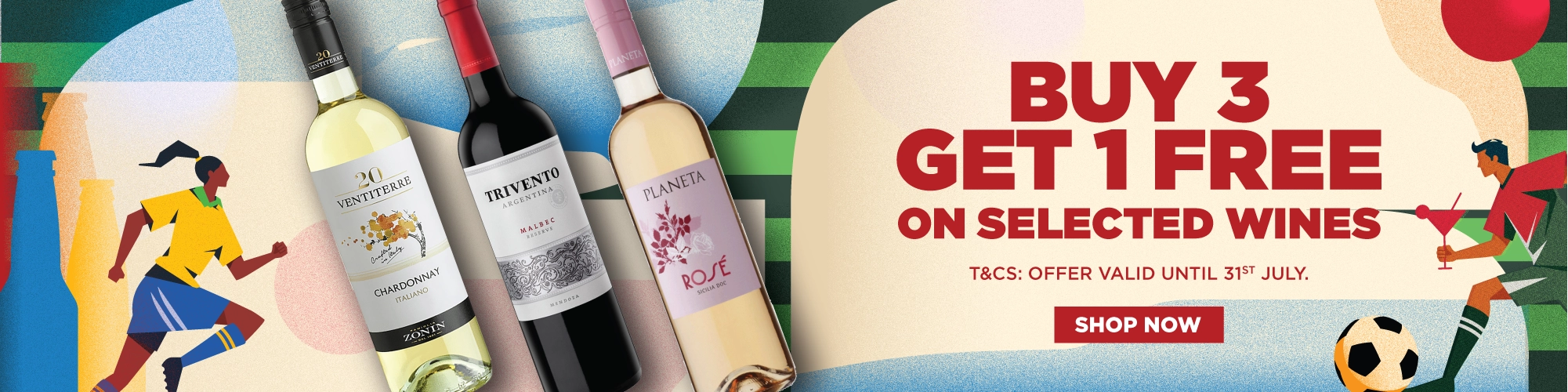 Buy 3, Get 1 Free - ( 2nd banner from 1st July onwards ) - 100000220
